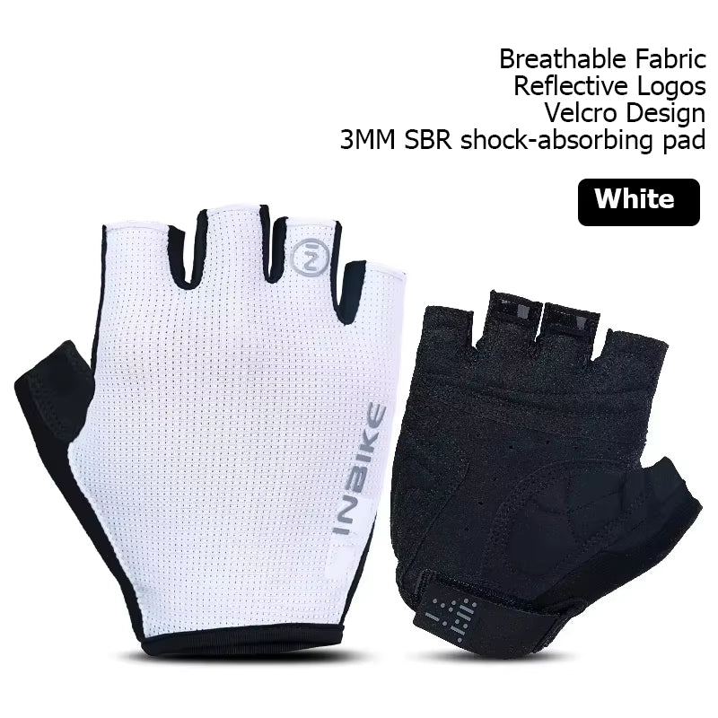 Half Finger Cycling Gloves Summer Bicycle Gloves Shock-Absorption Breathable Mountain Bike MTB Gloves Cycling Accessories