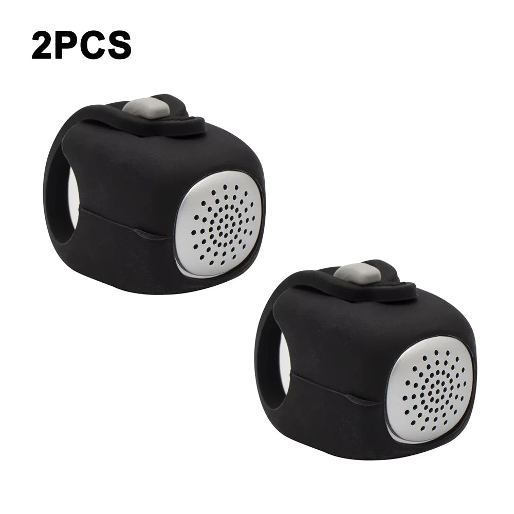 Electric Bicycle Bike Horn 3 Sound Modes Motorcycle Cycling Warning Bell Loud Handlebar Horn for MTB Road Cycling Safe Riding