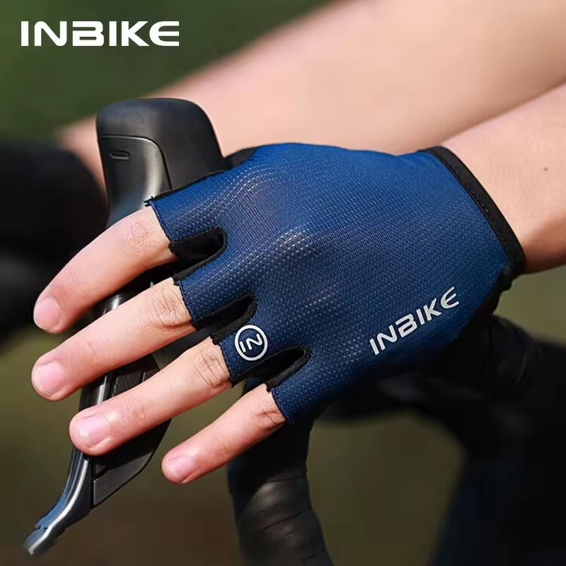 Half Finger Cycling Gloves Summer Bicycle Gloves Shock-Absorption Breathable Mountain Bike MTB Gloves Cycling Accessories
