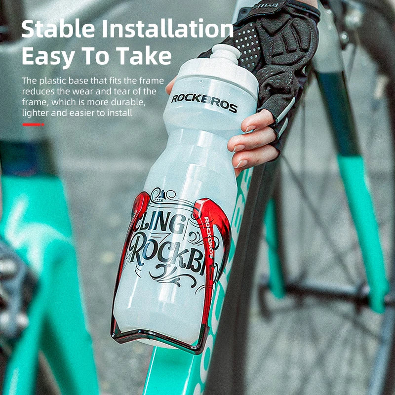 Cycling Bottle Cages MTB Road Bicycle Water Bottle Holder Colorful Lightweight Cycling Bottle Bracket Bicycle Accessory