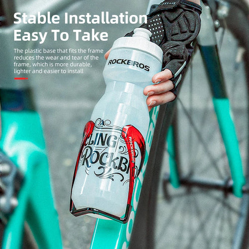 Cycling Bottle Cages MTB Road Bicycle Water Bottle Holder Colorful Lightweight Cycling Bottle Bracket Bicycle Accessory