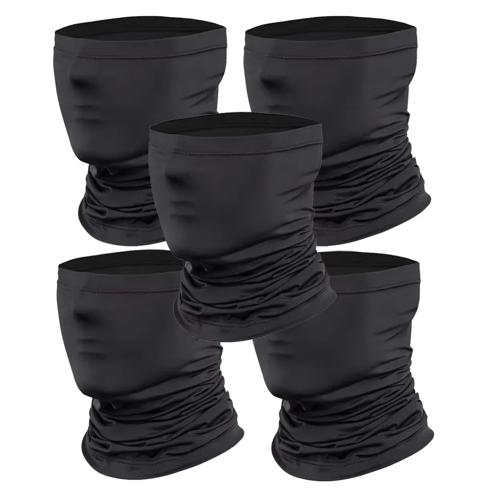 Cycling Face Mask Absorb Sweat Breathable Fishing Training Sport UV Face Scarf Neck Gaiter Summer Face Bandana