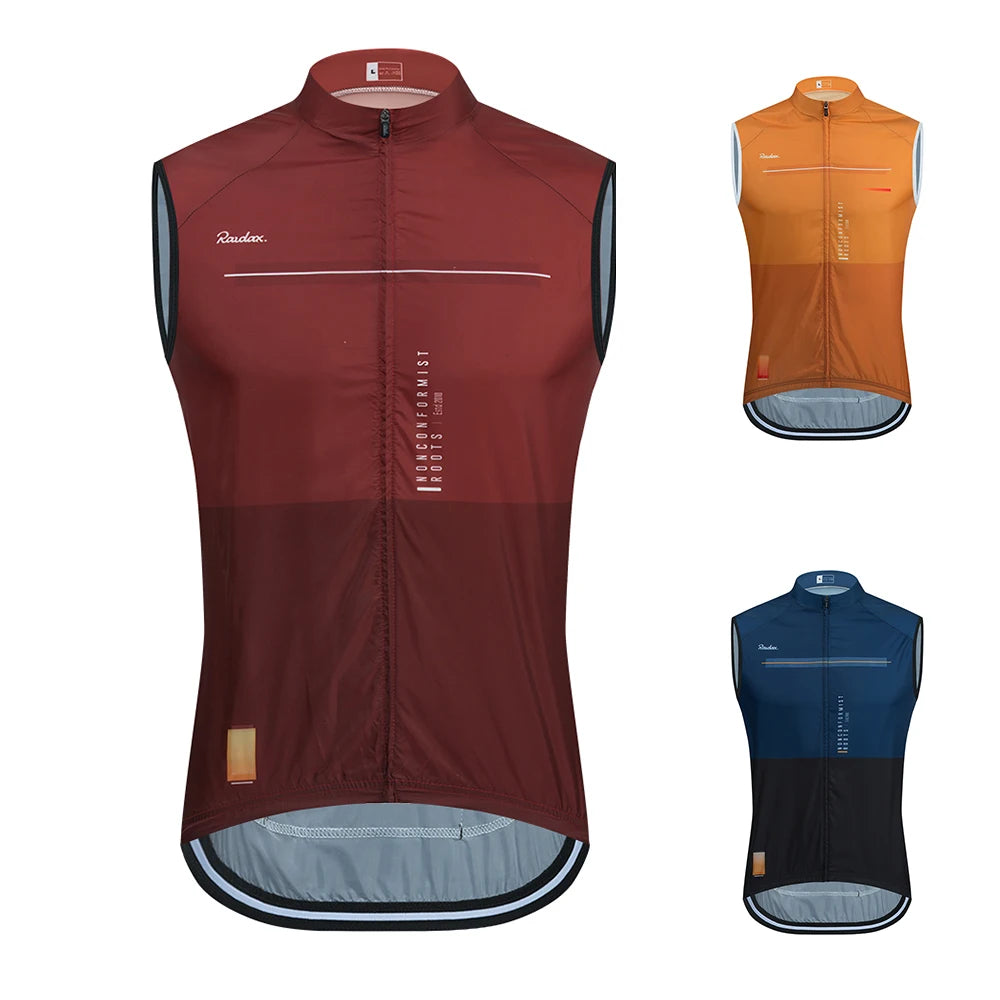 Men  Sleeveless Cycling Vest Mesh Ciclismo Lets Gobik Undershirt Jersey Windproof Cycling Clothing Gilet Motorcycle Vest