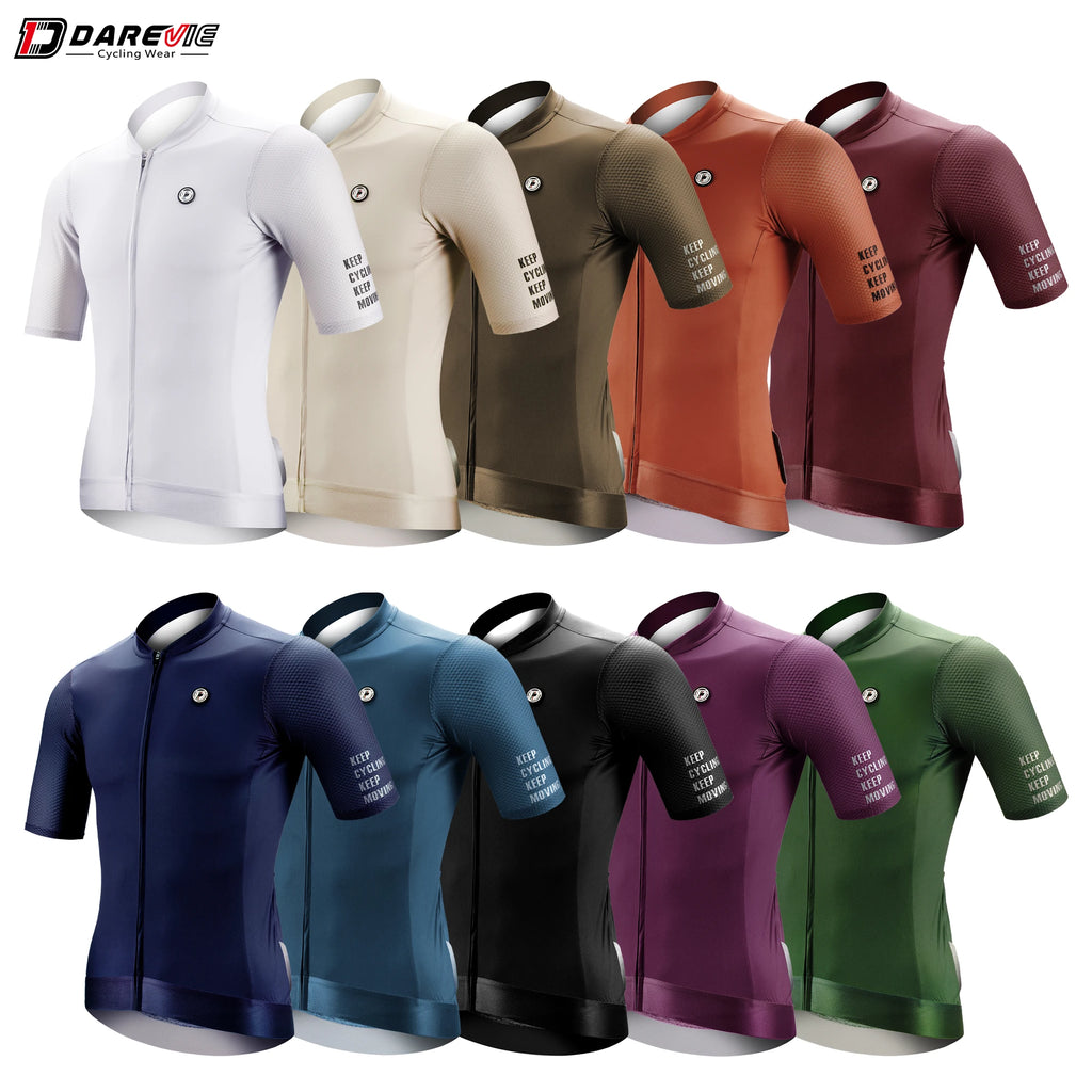 Cycling Jersey SPF 50 Anti-Uv Training Level Slim Fit Small Size Men Women Man Cycling Maillot Bike Jersey Cycling Shirt