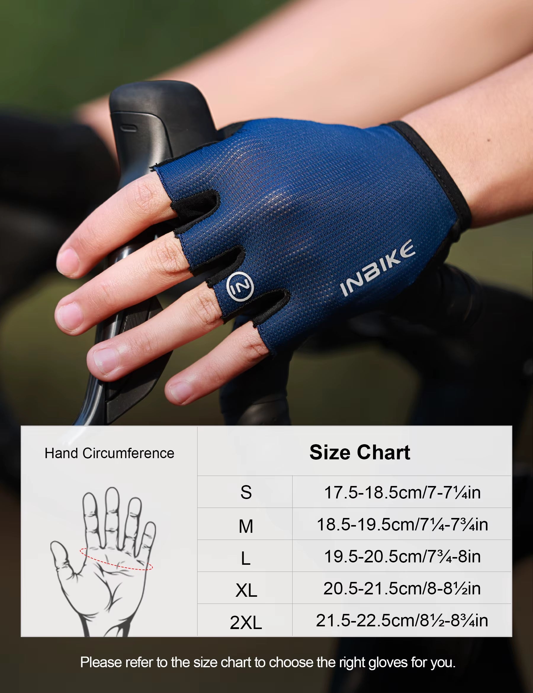 Half Finger Cycling Gloves Summer Bicycle Gloves Shock-Absorption Breathable Mountain Bike MTB Gloves Cycling Accessories
